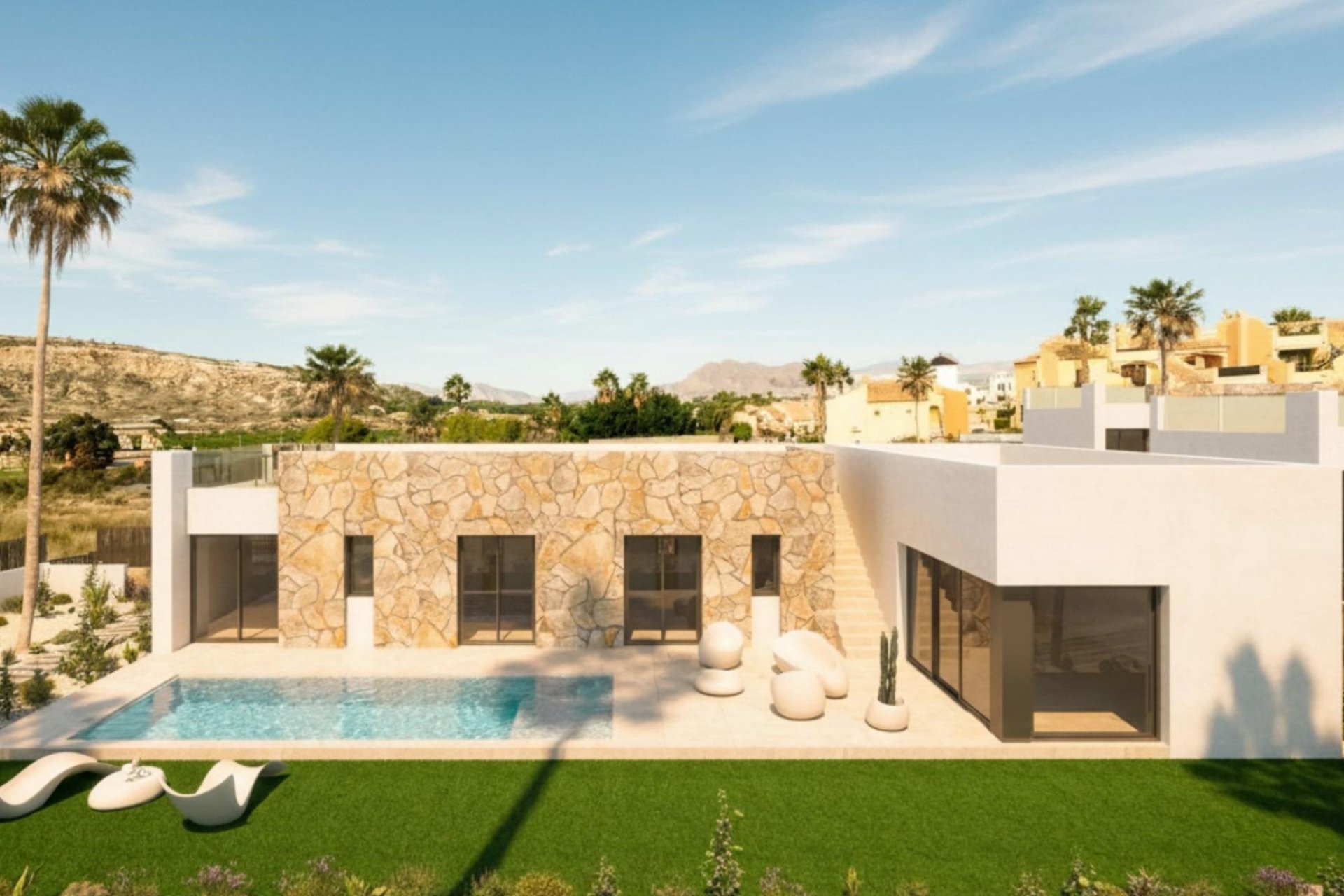 Obra nueva - Villa / Casa - Algorfa