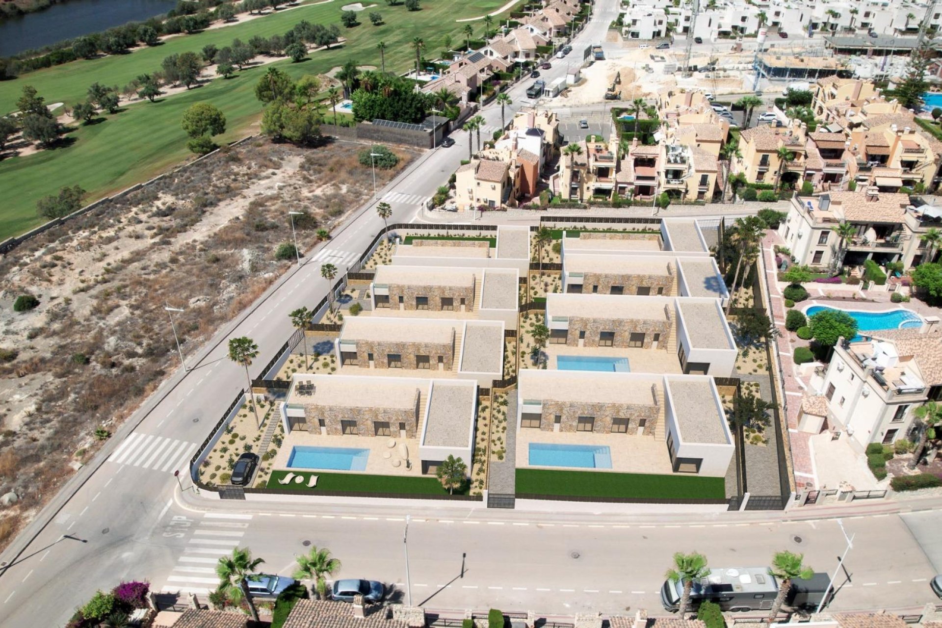 Obra nueva - Villa / Casa - Algorfa