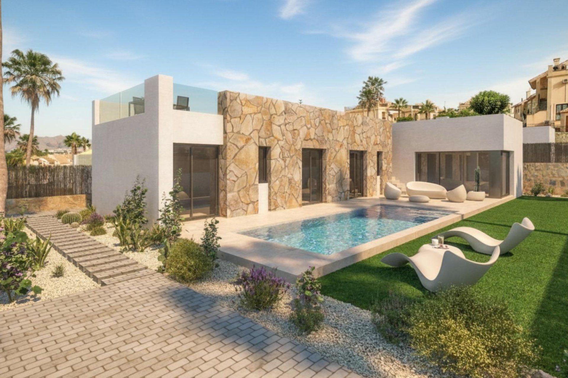 Obra nueva - Villa / Casa - Algorfa