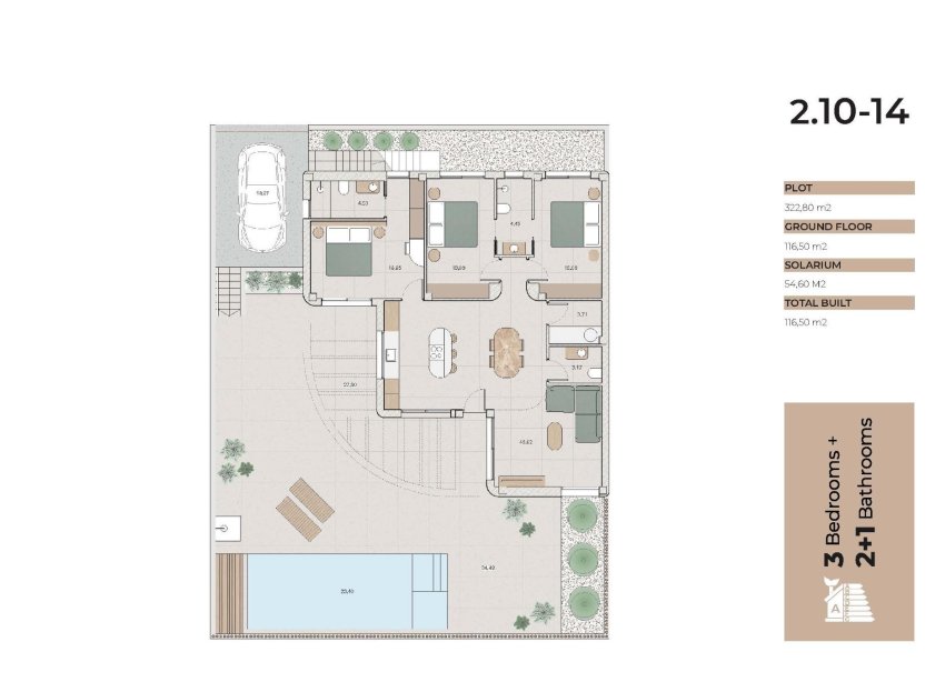 Obra nueva - Villa / Casa - Algorfa