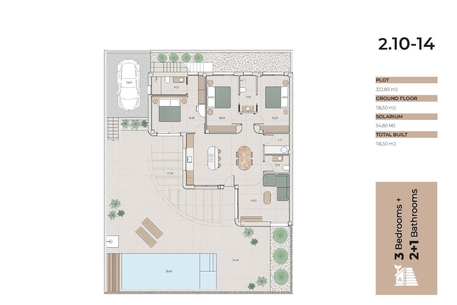Obra nueva - Villa / Casa - Algorfa
