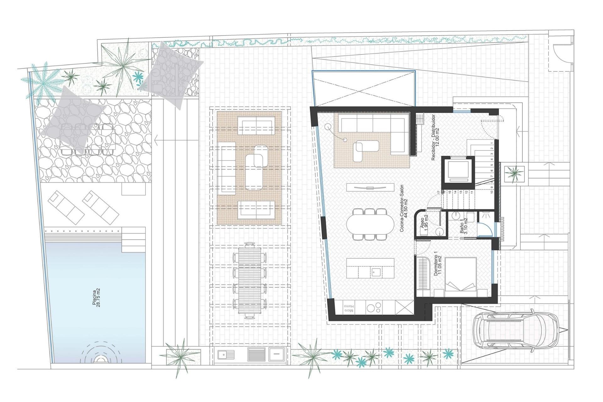 Obra nueva - Villa / Casa - Orihuela Costa - Cabo de Palos