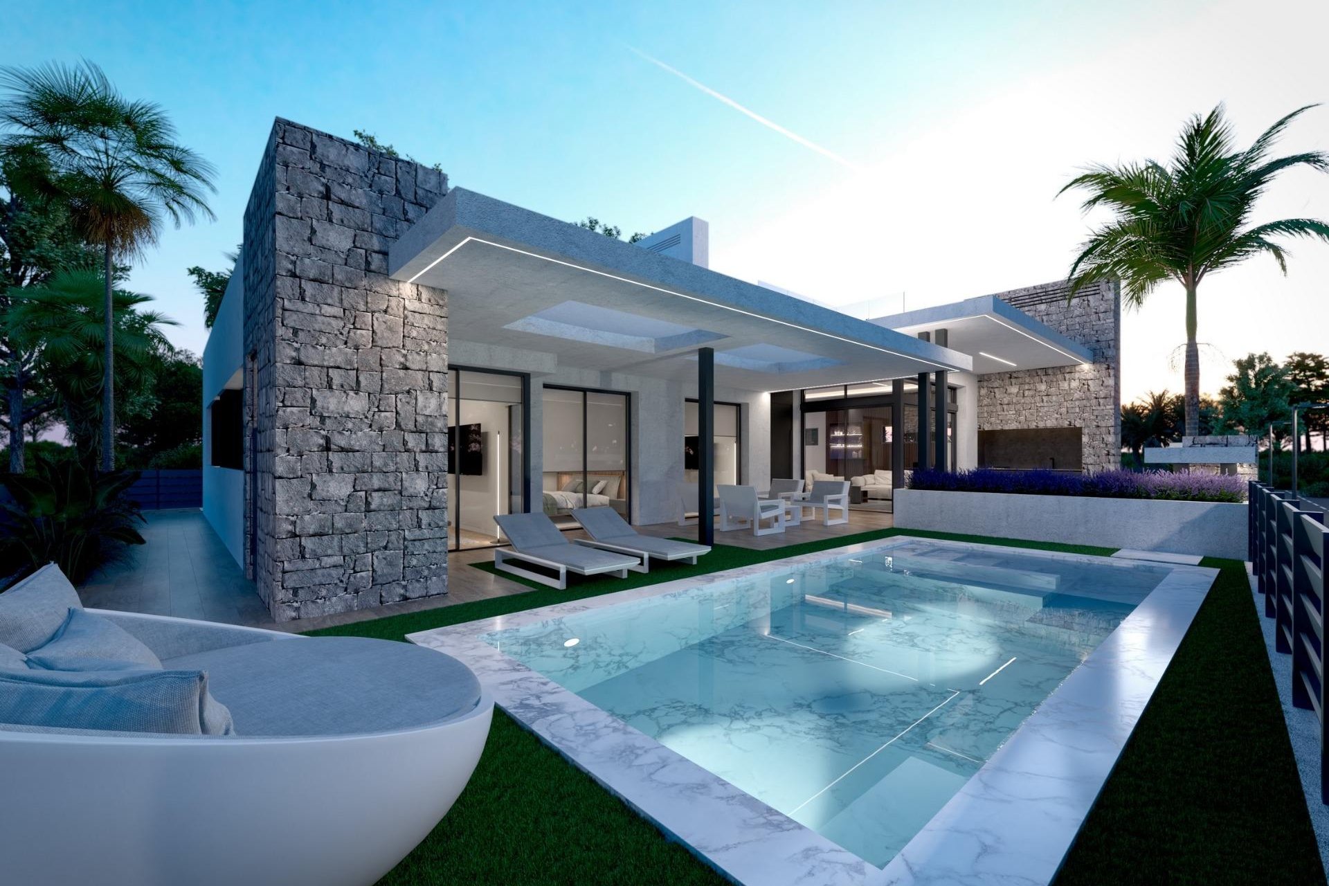 Obra nueva - Villa / Casa - Torre Pacheco