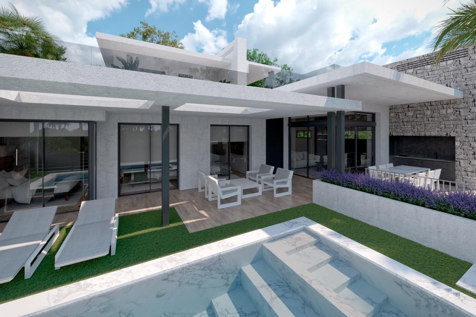 Obra nueva - Villa / Casa - Torre Pacheco