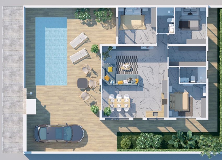 Obra nueva - Villa - Ciudad Quesada