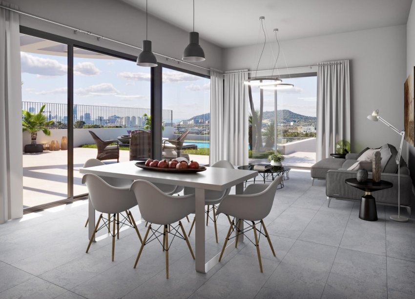 Obra nueva - Villa - Finestrat - Campana Garden