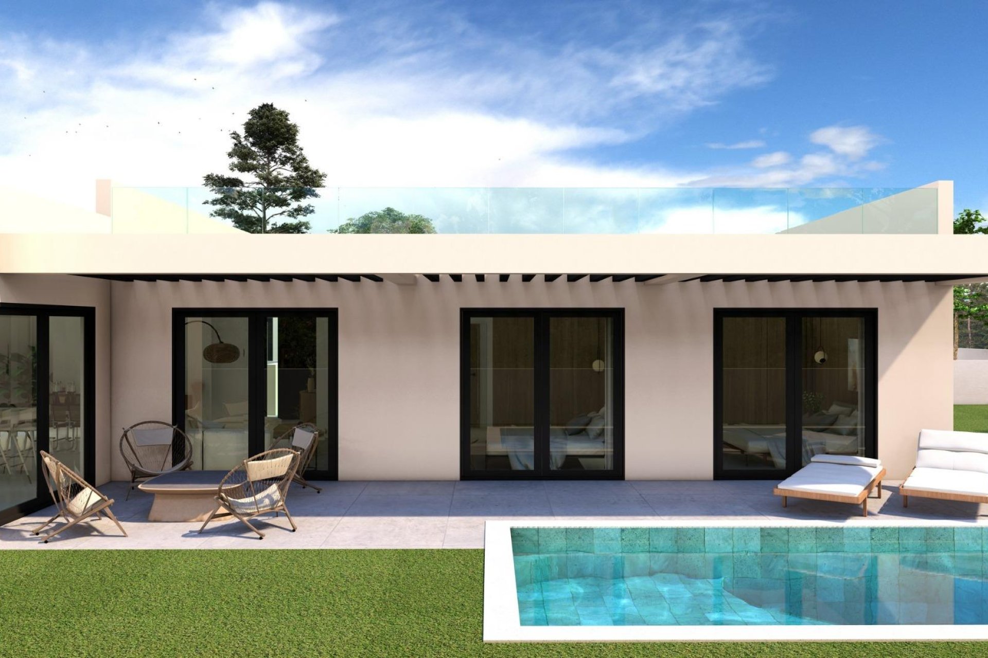 Obra nueva - Villa - Finestrat - Golf Bahia