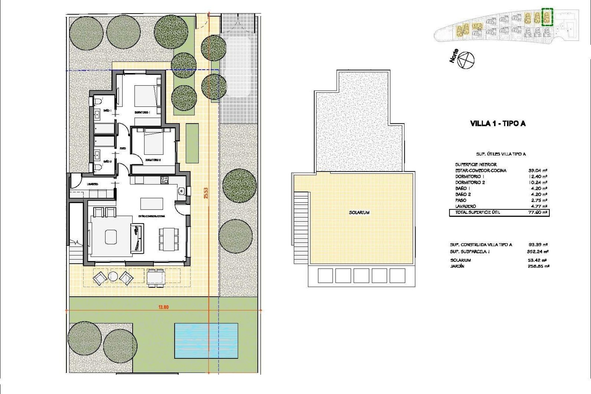 Obra nueva - Villa - Fuente Álamo - Fuente Alamo
