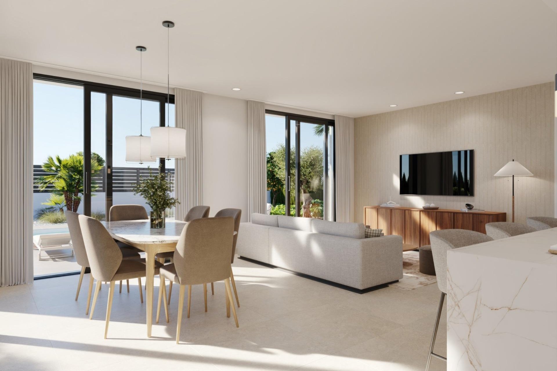 Obra nueva - Villa - Fuente Álamo - Fuente Alamo