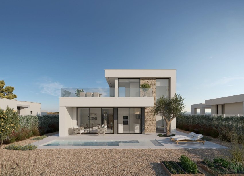 Obra nueva - Villa - Fuente Álamo - Fuente Alamo