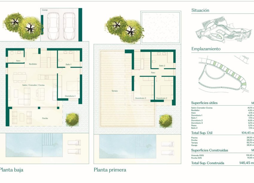 Obra nueva - Villa - Fuente Álamo - Fuente Alamo