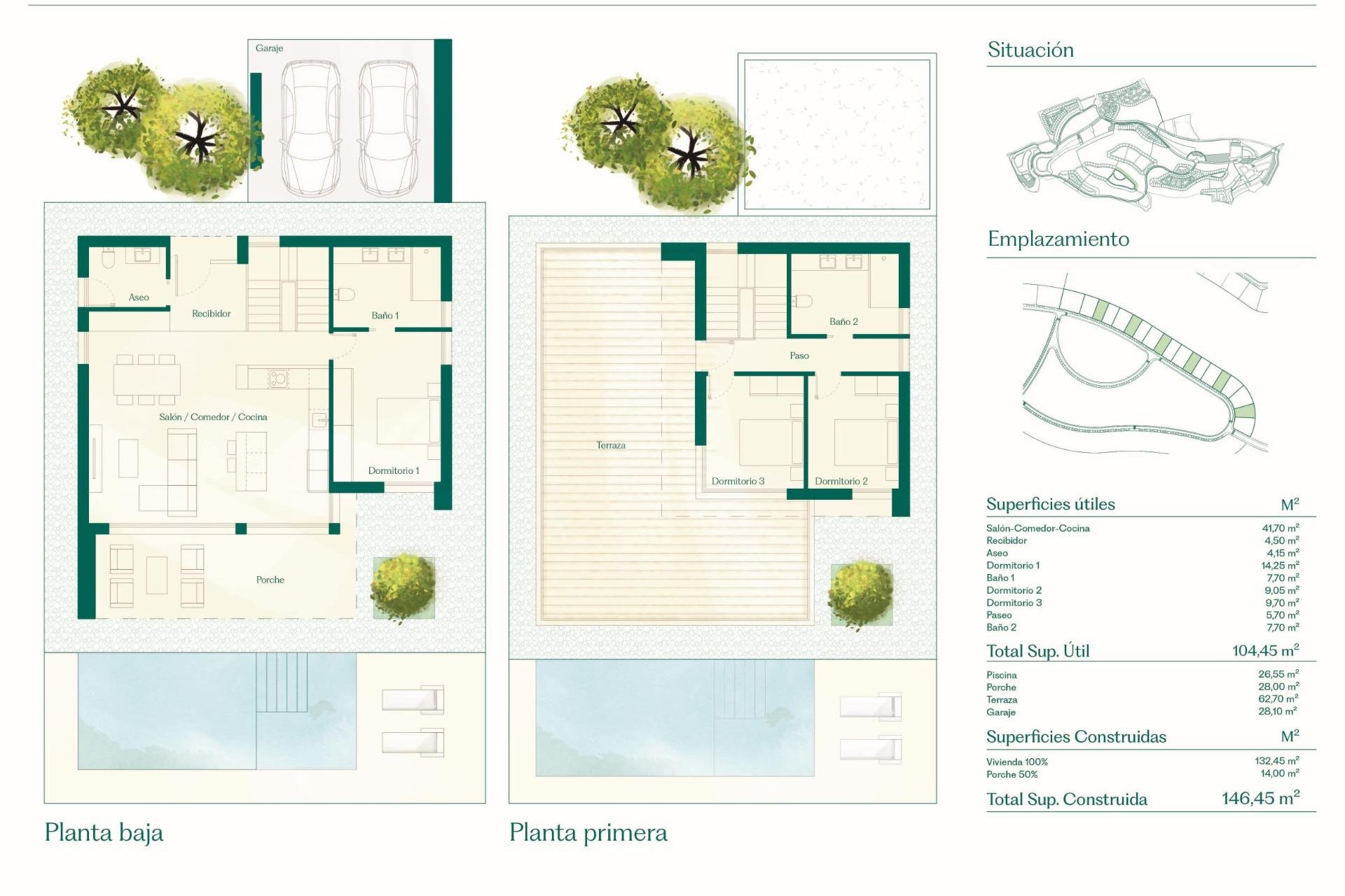 Obra nueva - Villa - Fuente Álamo - Fuente Alamo