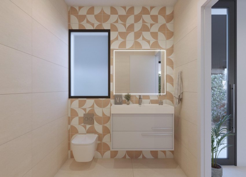 Obra nueva - Villa - Fuente Álamo - Hacienda del Alamo