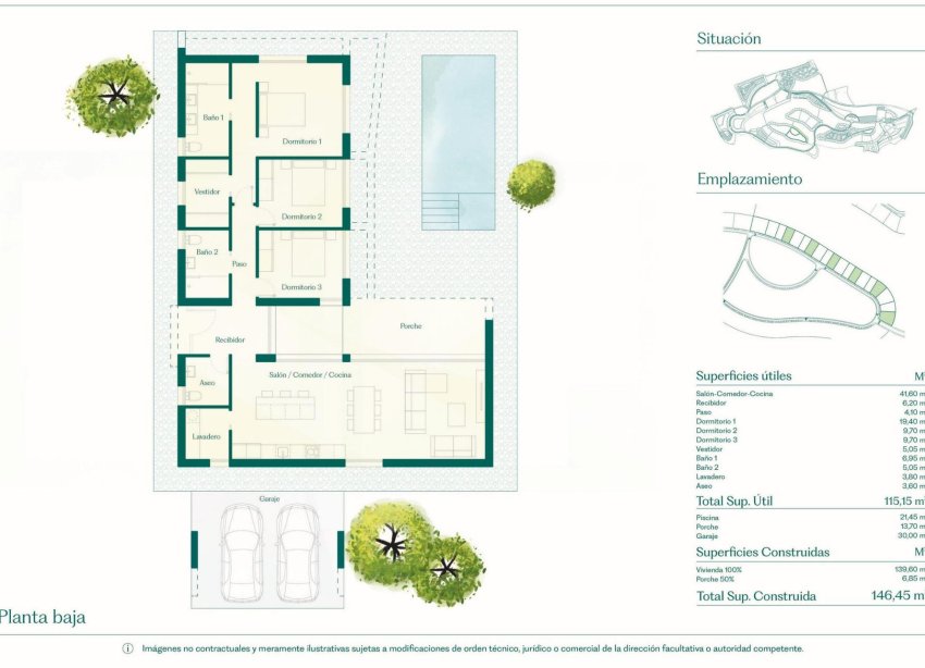 Obra nueva - Villa - Fuente Álamo - Hacienda del Alamo