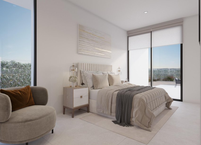 Obra nueva - Villa - Fuente Álamo - Hacienda del Alamo