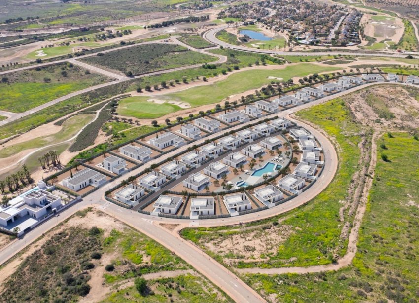Obra nueva - Villa - Fuente Álamo - Hacienda del Alamo