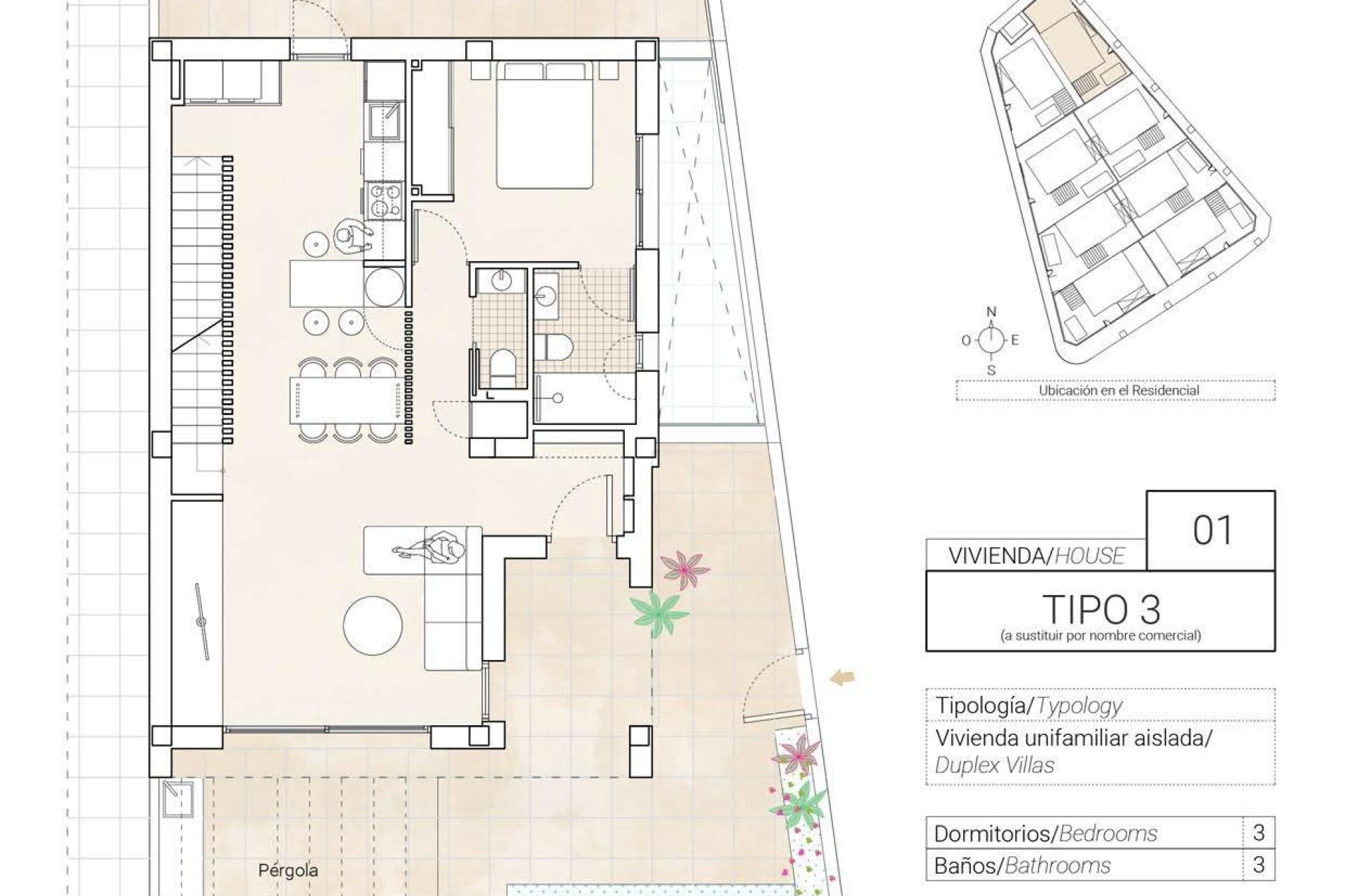 Obra nueva - Villa - Hondón de las Nieves - Centro