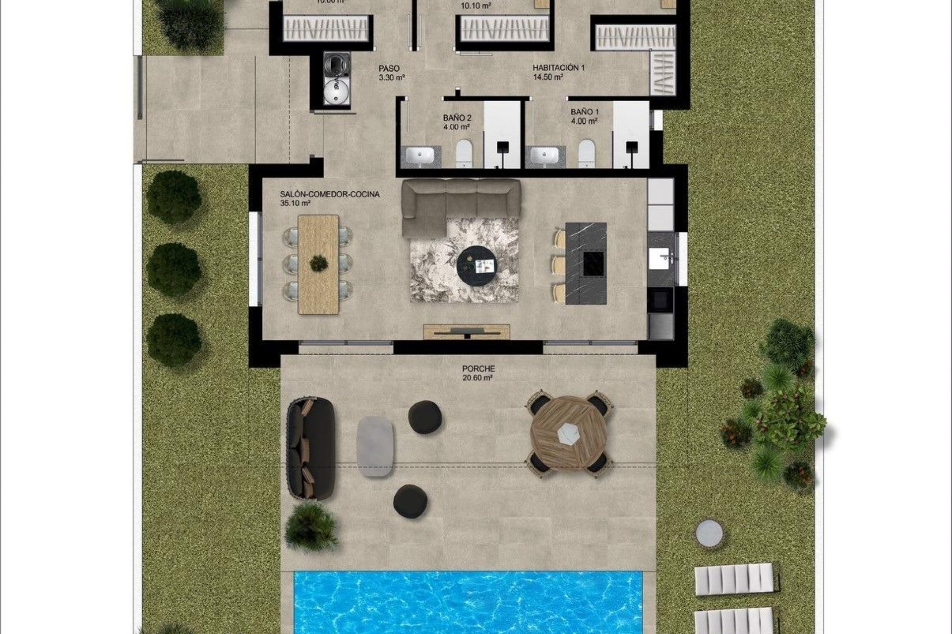 Obra nueva - Villa - Hondón de las Nieves - Urbaniz La Montañosa