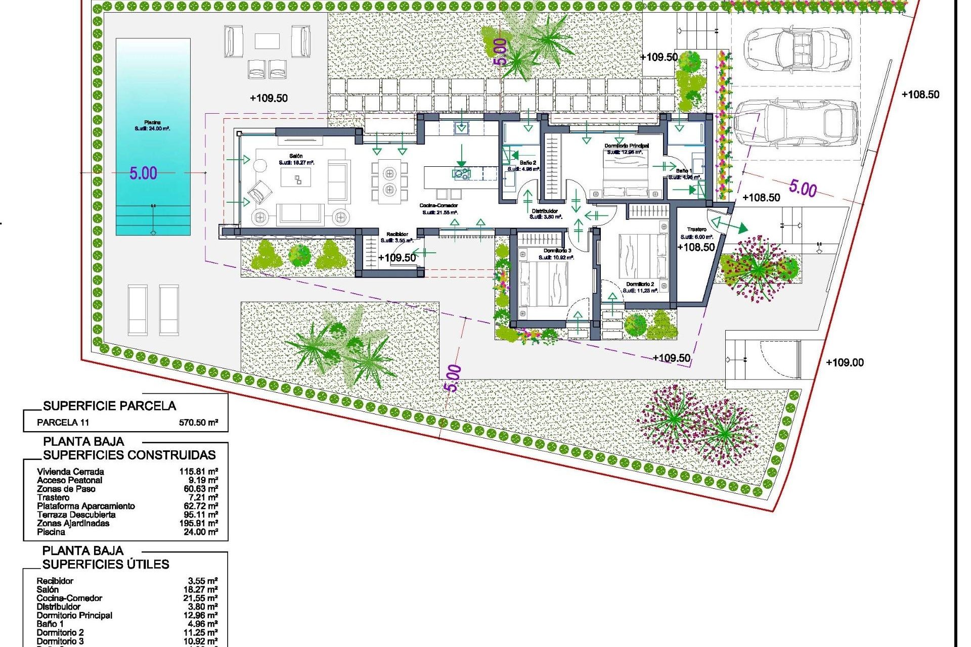 Obra nueva - Villa - La Manga del Mar Menor