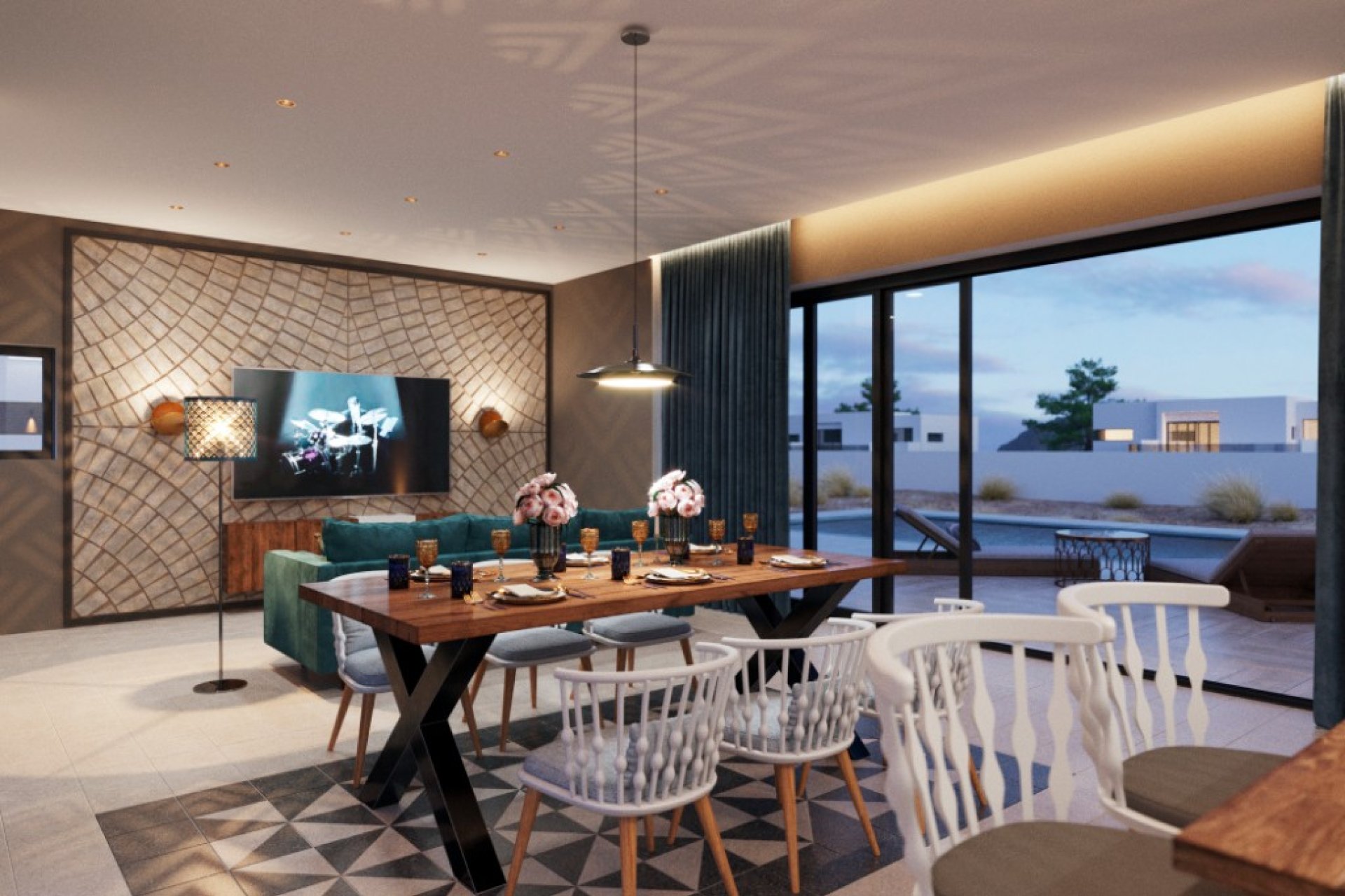 Obra nueva - Villa - Las Colinas - Las Colinas Golf