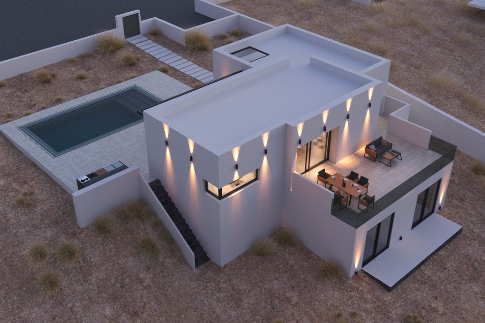 Obra nueva - Villa - Las Colinas - Las Colinas Golf