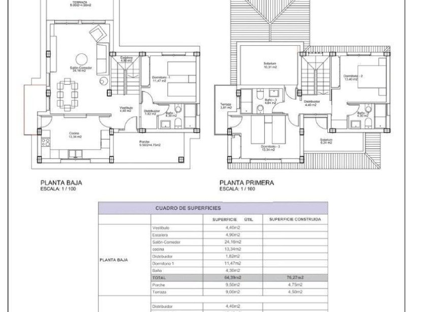Obra nueva - Villa - Lorca - Purias