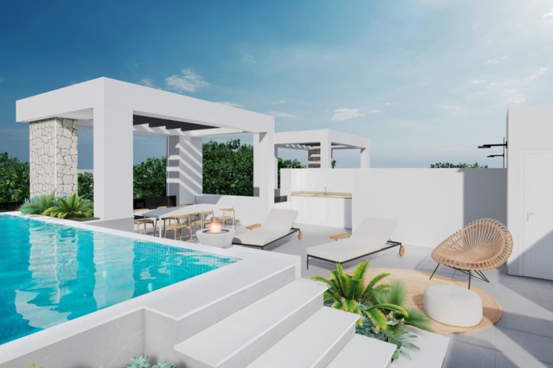 Obra nueva - Villa - Los Alcazares - Alicante