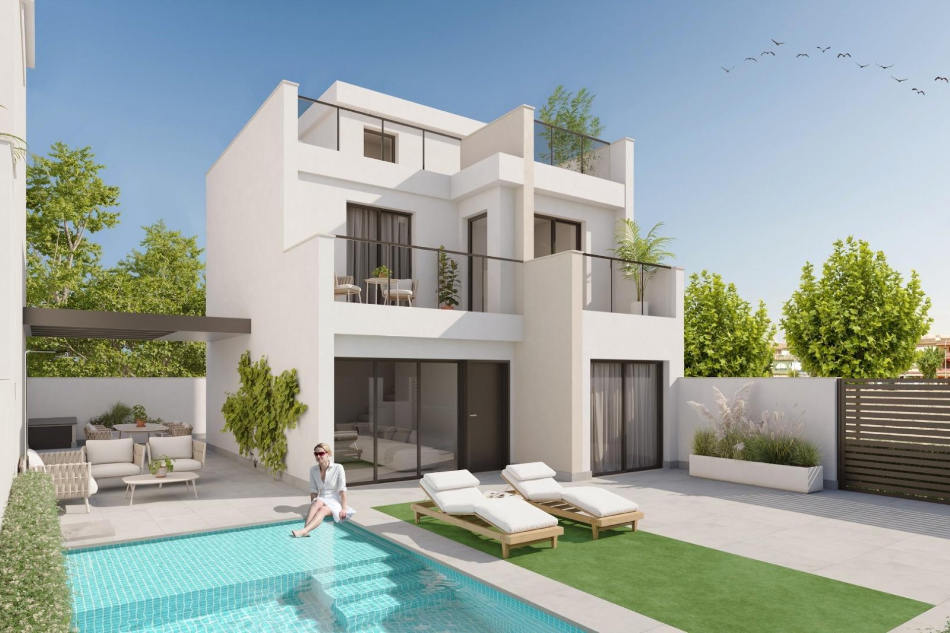 Obra nueva - Villa - Los Alcazares - Los Alcázares