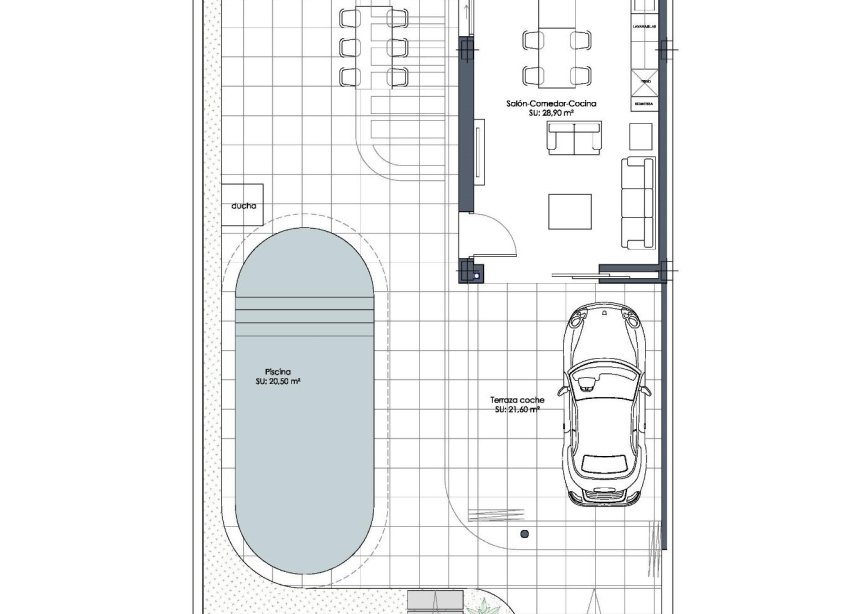 Obra nueva - Villa - Los Alcazares - Serena Golf