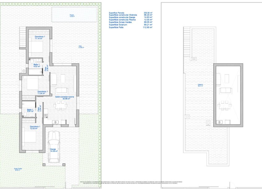 Obra nueva - Villa - Los Alcazares - Serena Golf