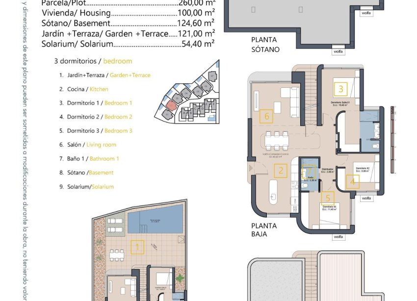 Obra nueva - Villa - Los Alcazares - Serena Golf