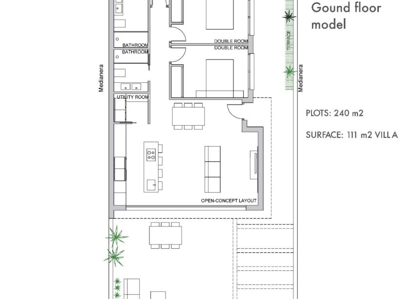 Obra nueva - Villa - Los Alcazares - Serena Golf