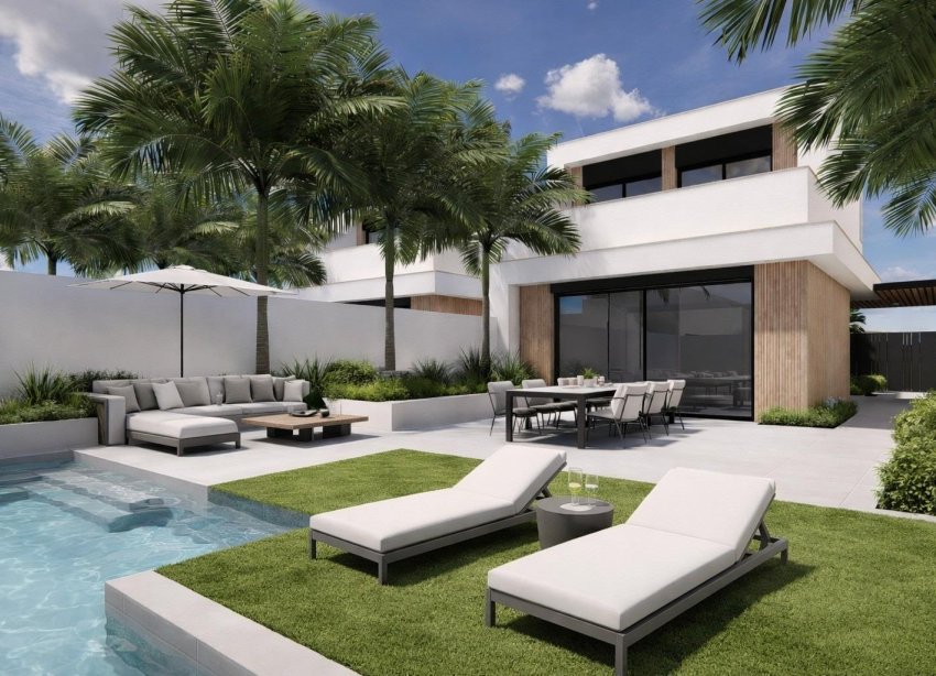 Obra nueva - Villa - Los Alcazares - Serena Golf