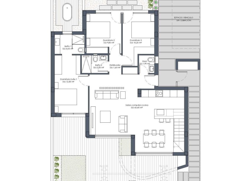 Obra nueva - Villa - Los Alcazares - Serena Golf