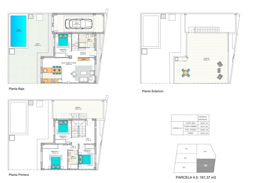 Obra nueva - Villa - Los Belones - Centro