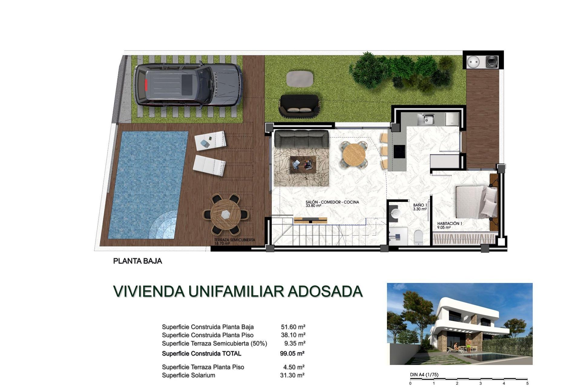 Obra nueva - Villa - Los Montesinos - La Herrada