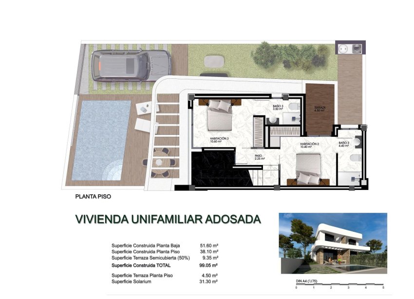 Obra nueva - Villa - Los Montesinos - La Herrada