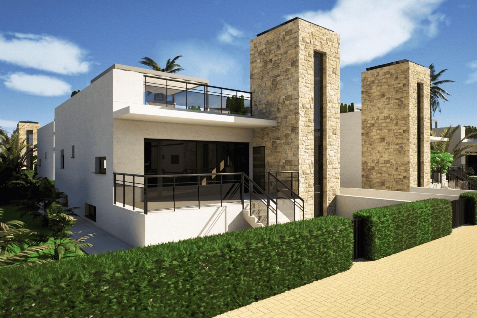 Obra nueva - Villa - Mazarron - Camposol Golf