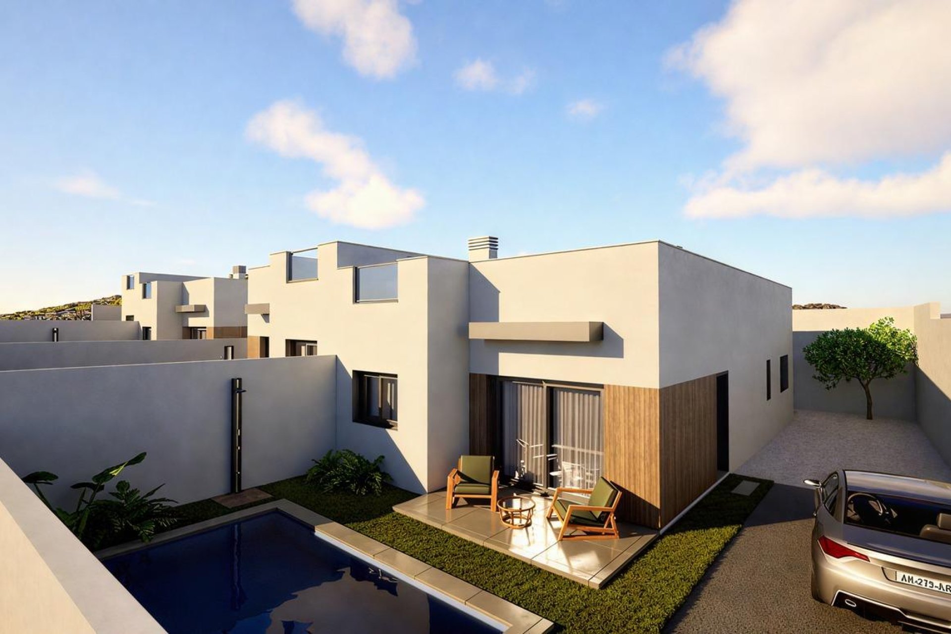 Obra nueva - Villa - Mazarron - Country Club