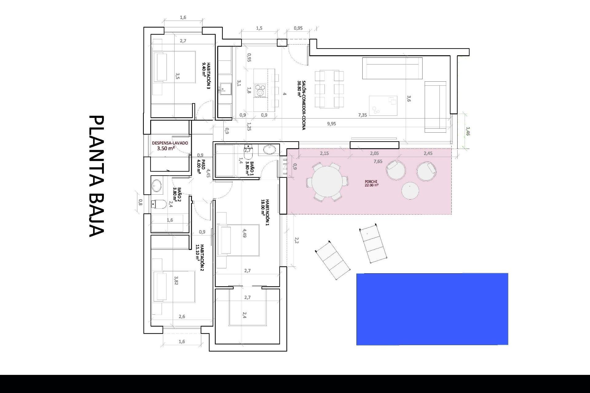 Obra nueva - Villa - Monforte del Cid