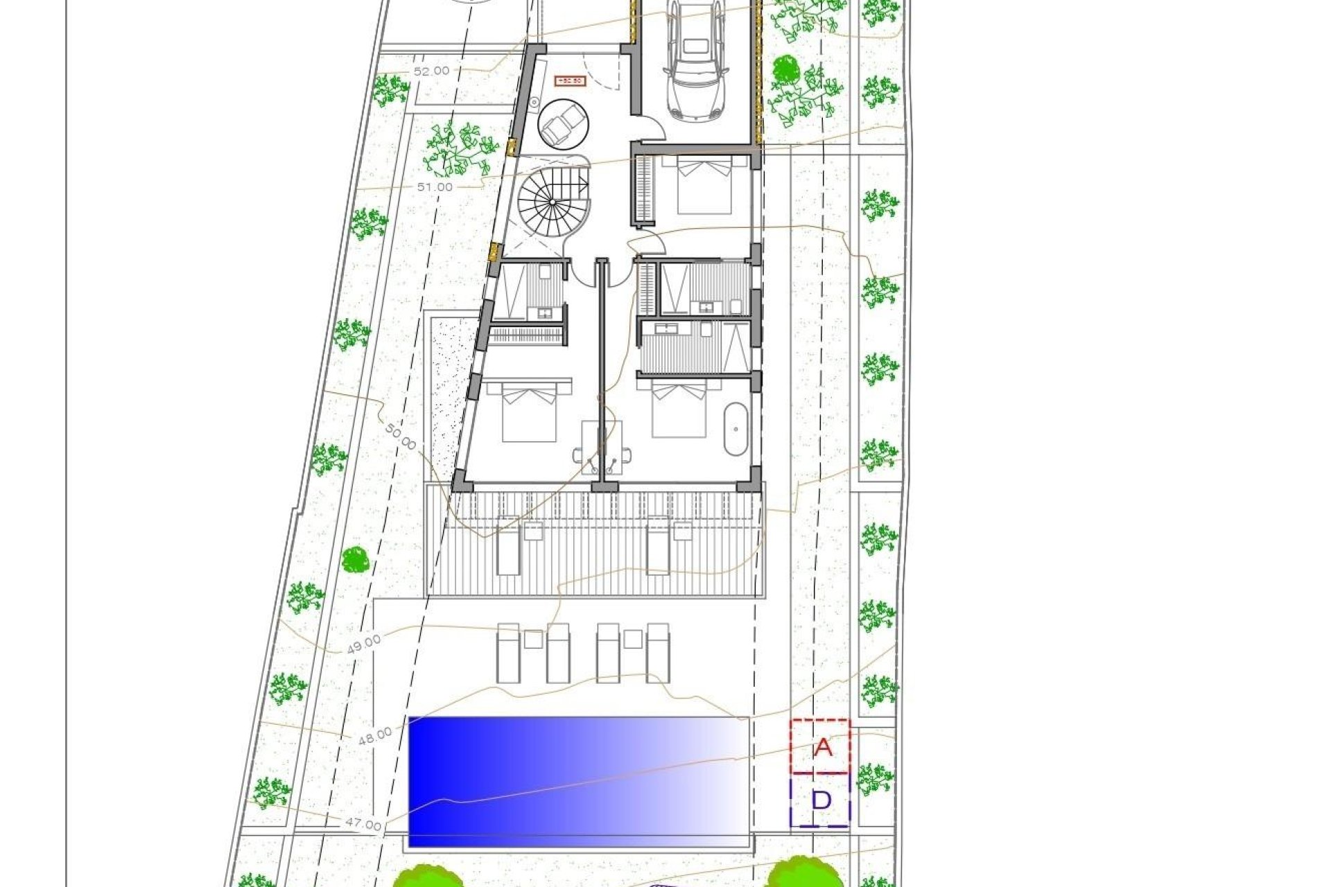 Obra nueva - Villa - Moraira Teulada - Pinar del Advocat