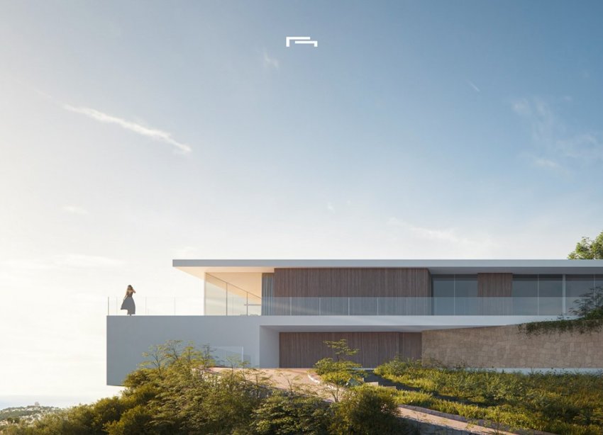 Obra nueva - Villa - Moraira Teulada - Verde Pino