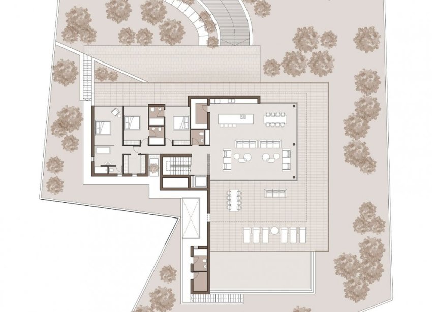 Obra nueva - Villa - Moraira Teulada - Verde Pino