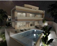 Obra nueva - Villa - Orihuela Costa - Aguamarina