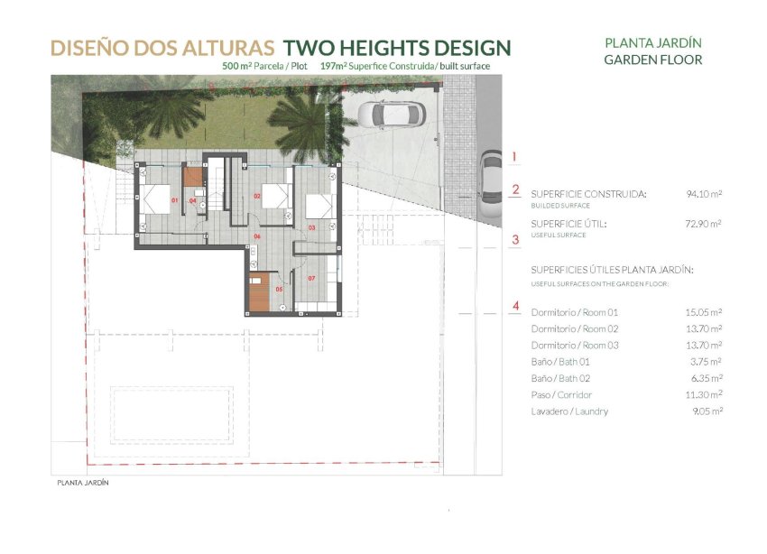 Obra nueva - Villa - Orihuela Costa - Campoamor