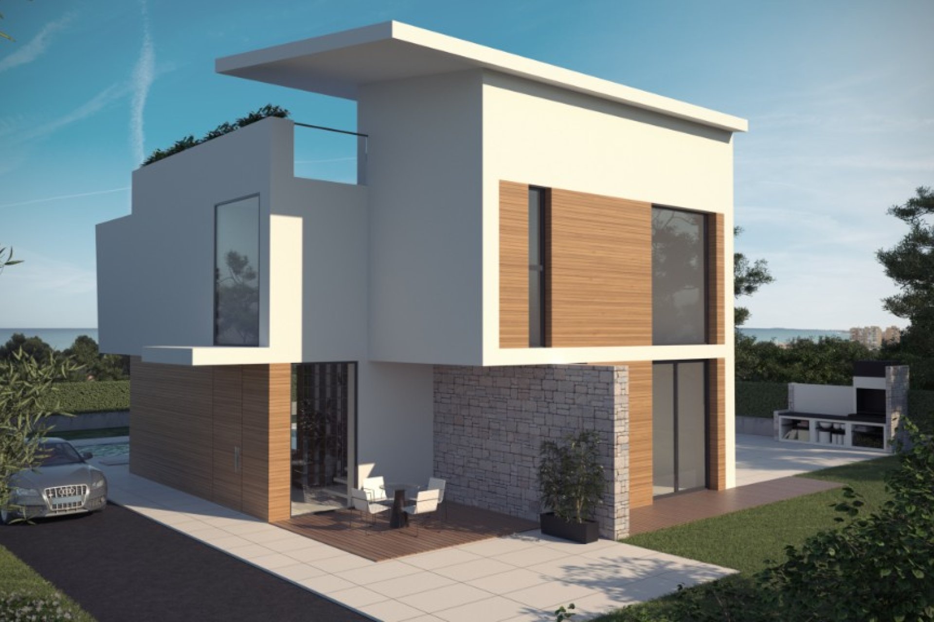 Obra nueva - Villa - Orihuela Costa - Dehesa De Campoamor