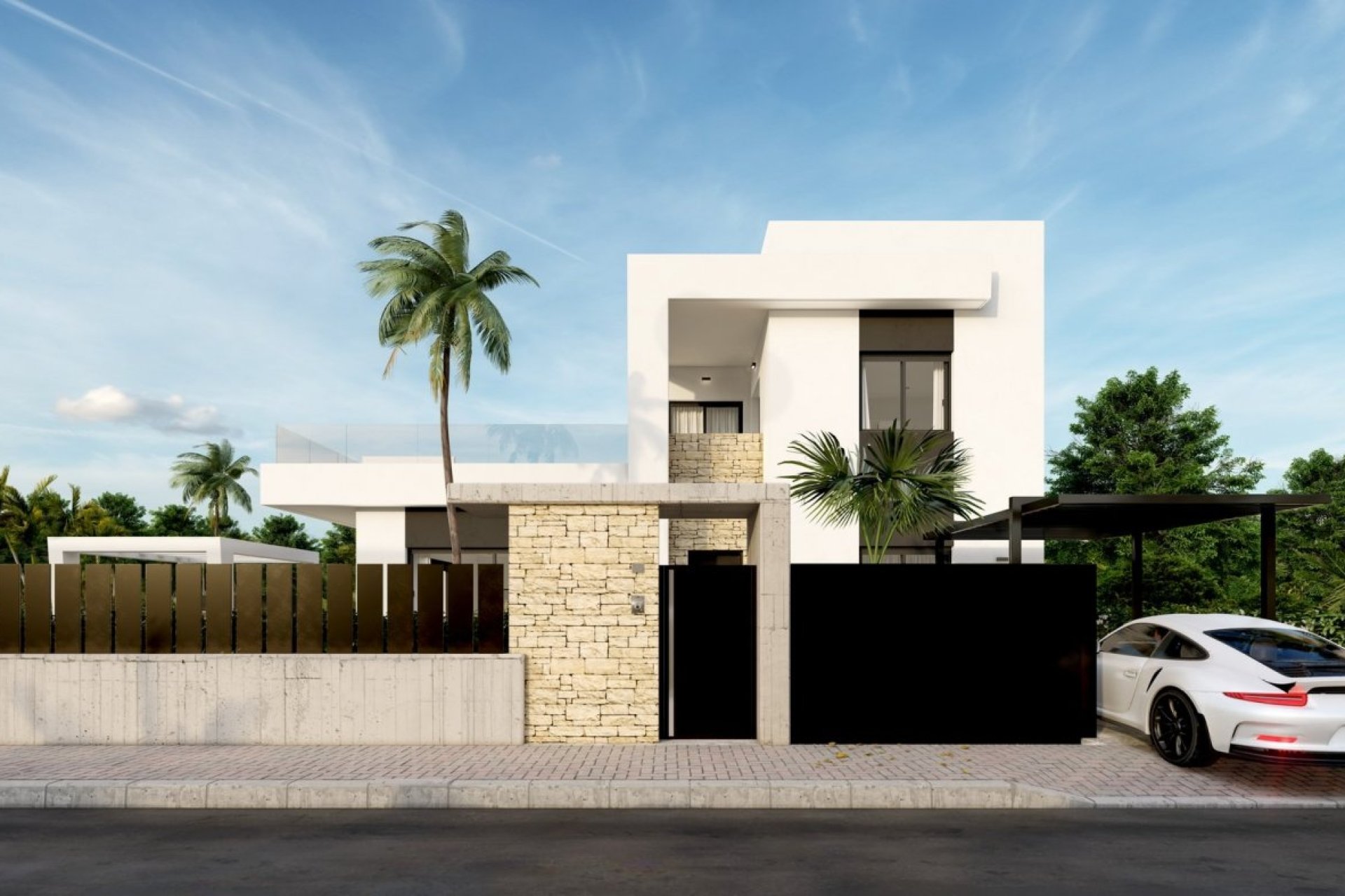 Obra nueva - Villa - Orihuela Costa - La Ciñuelica