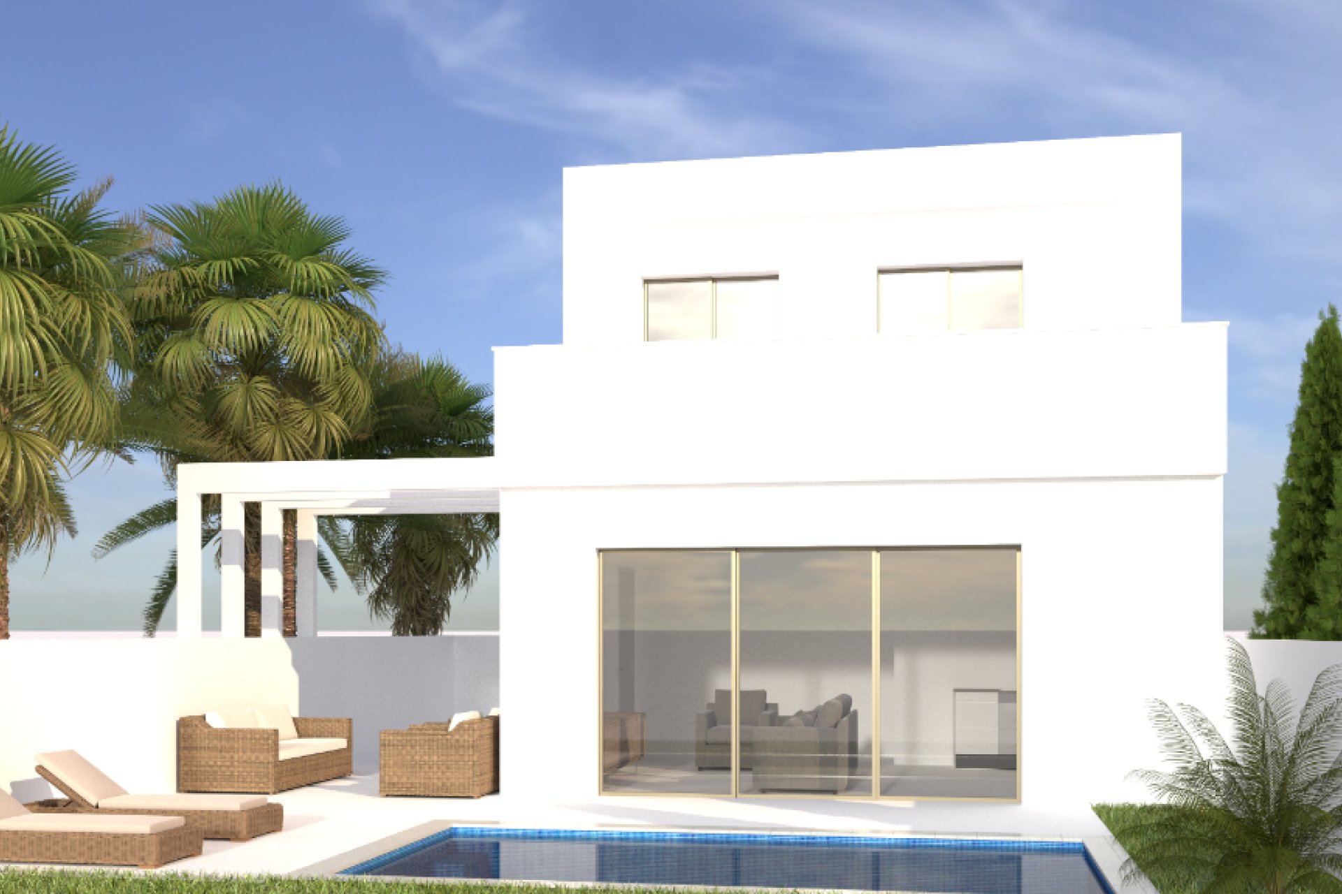 Obra nueva - Villa - Orihuela Costa - La Zenia