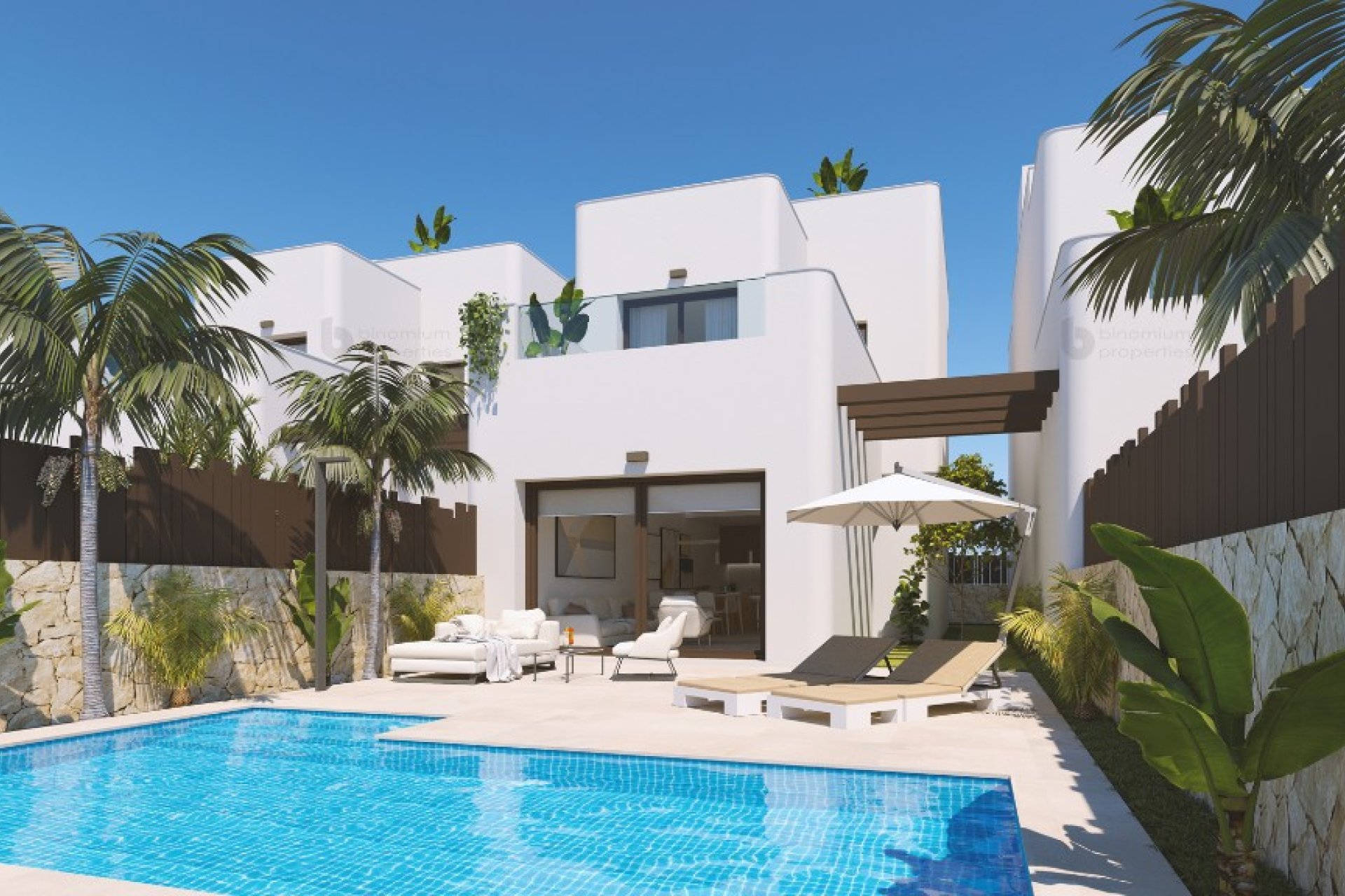 Obra nueva - Villa - Orihuela Costa - Mil Palmeras