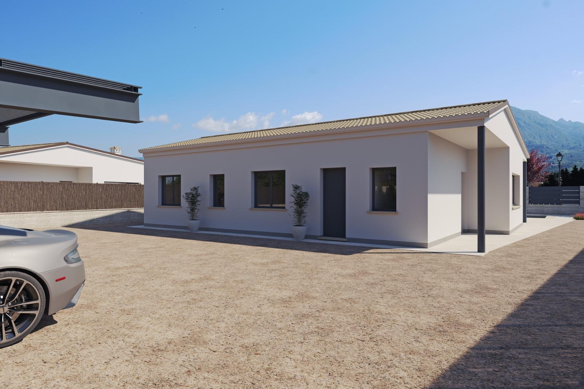 Obra nueva - Villa - Penàguila